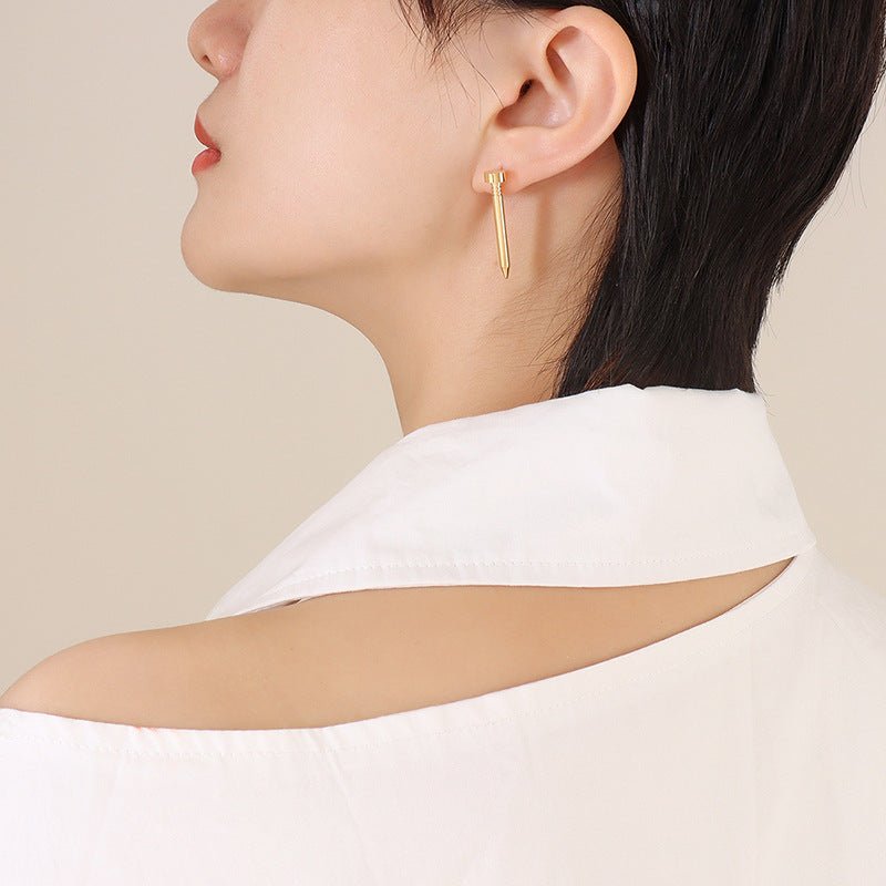 Nailed It | Nail Earrings - Jewelry & Accessories - Earrings | EarReplaceable Jewelry