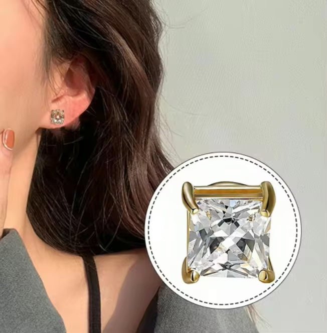 Square Magnetic Stud Earrings - Jewelry & Accessories - Earrings | EarReplaceable Jewelry