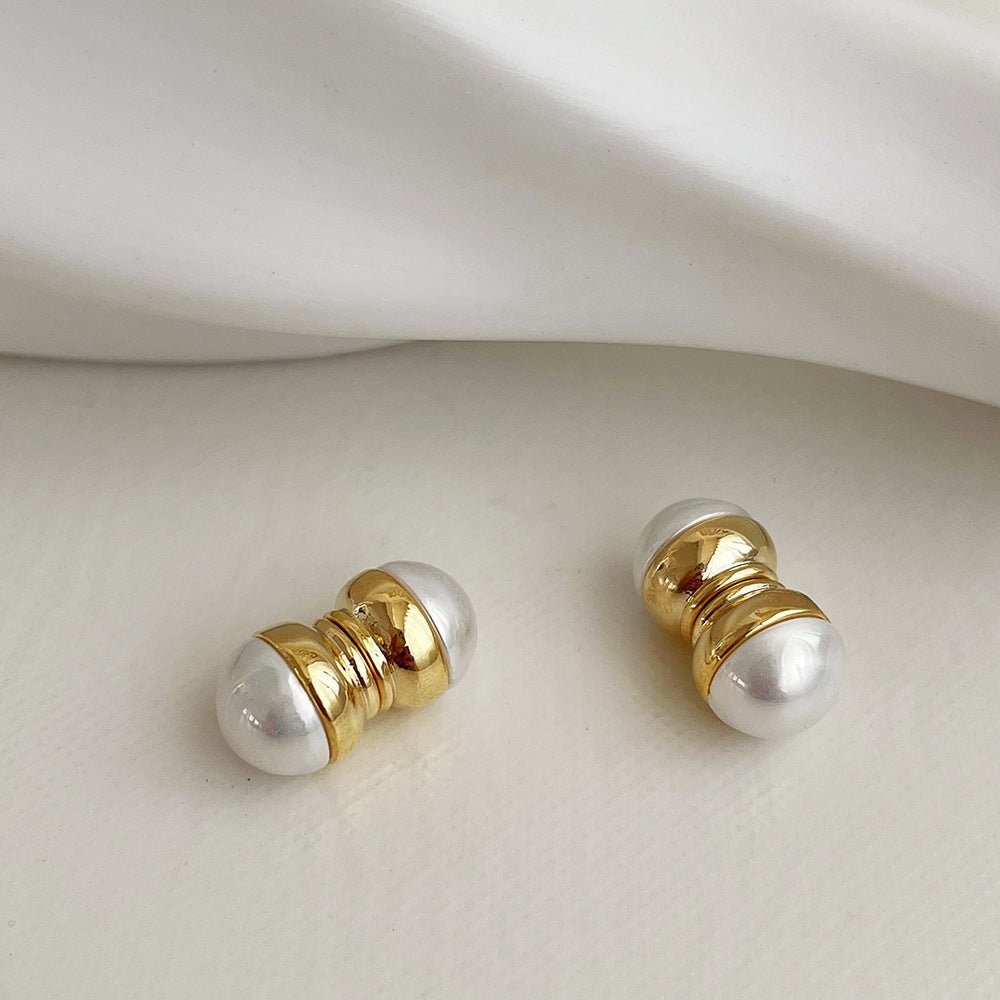 Vintage Design Pearl Magnet Earrings - Jewelry & Accessories - Earrings | EarReplaceable Jewelry