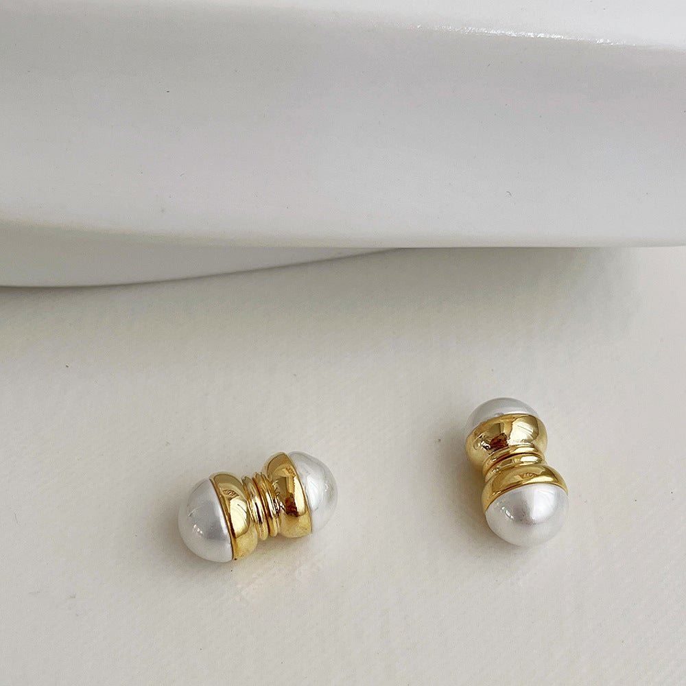 Vintage Design Pearl Magnet Earrings - Jewelry & Accessories - Earrings | EarReplaceable Jewelry