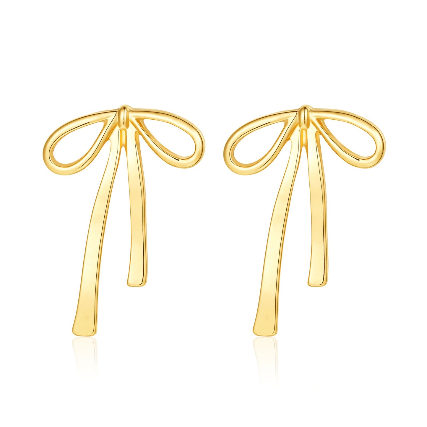 Bow - lieve Lightweight Bow Earrings - Jewelry & Accessories - Earrings | EarReplaceable Jewelry