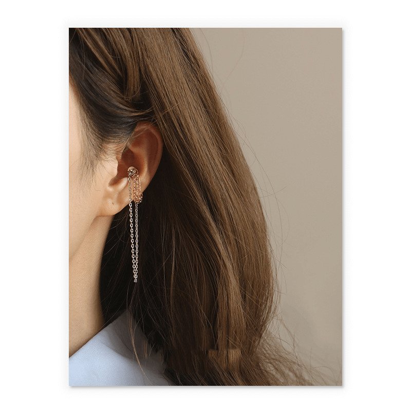 Chain Style Magnetic Ear Bone Clips in Multiple Styles - Jewelry & Accessories - Earrings - Hoop | EarReplaceable Jewelry