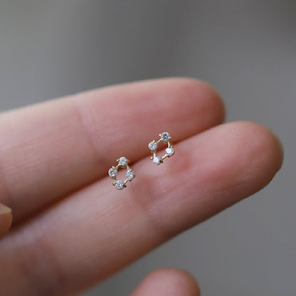 Diamond of Small Diamond Studs - jewelry - Earring Studs | EarReplaceable Jewelry