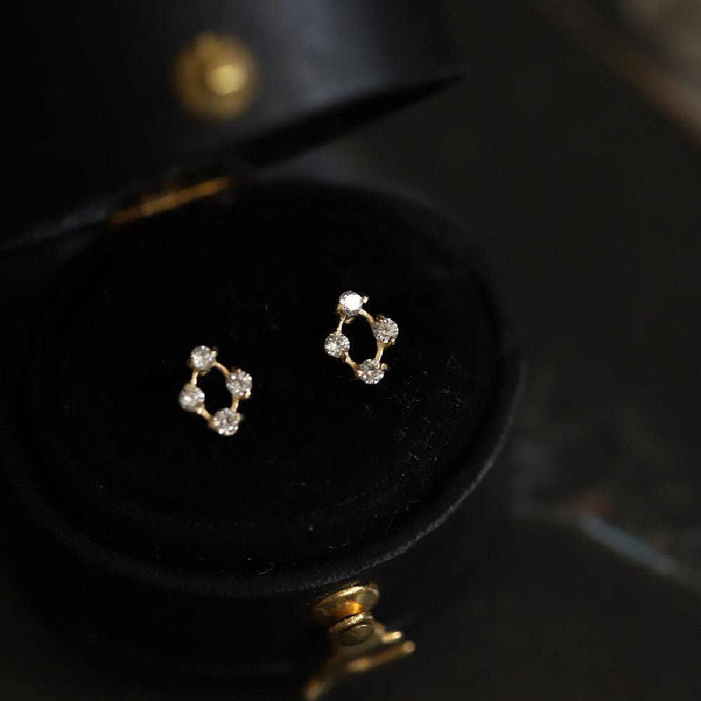 Diamond of Small Diamond Studs - jewelry - Earring Studs | EarReplaceable Jewelry