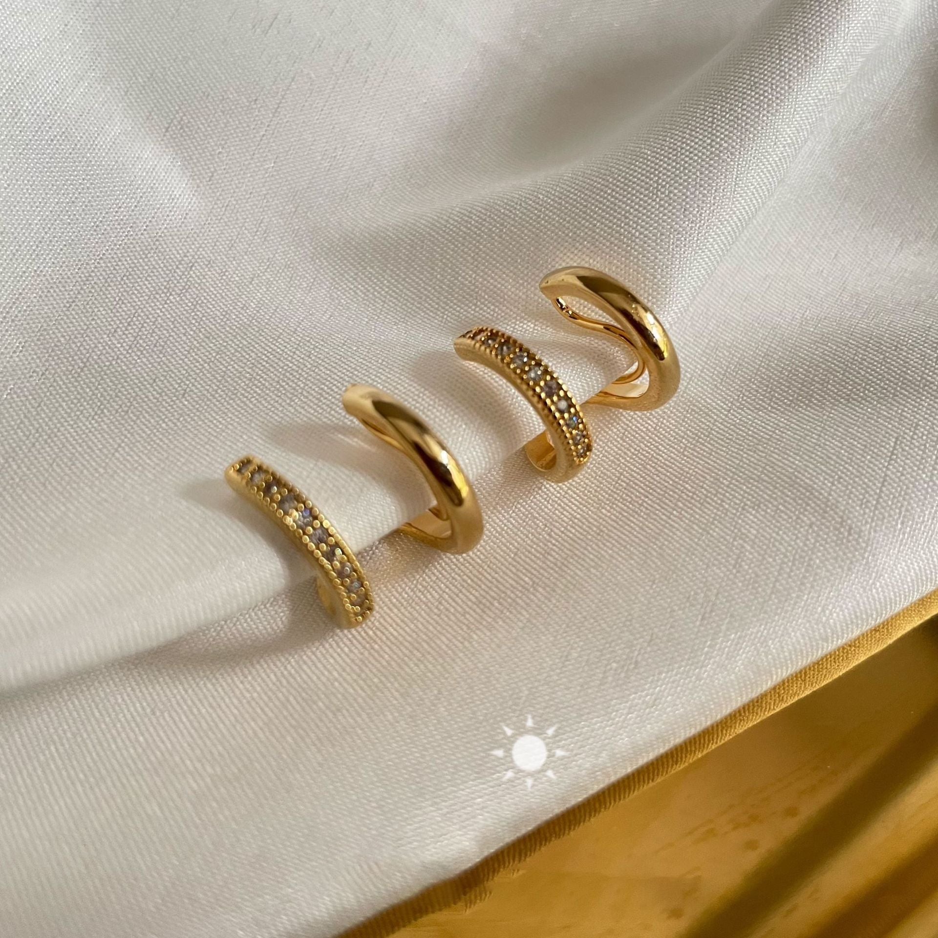 Double Trouble | No Pierced Clip - On Earrings - Cuffs and Clips | EarReplaceable Jewelry