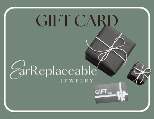 EarReplaceable Jewelry Gift Card - Jewelry & Accessories - Earrings | EarReplaceable Jewelry