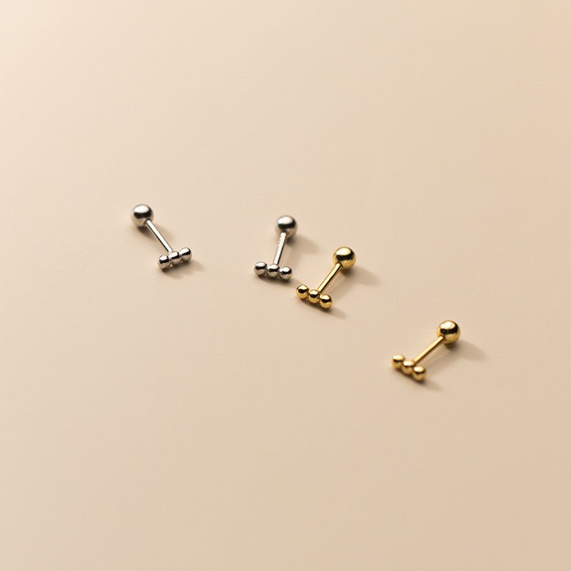 Ellipsis Point...Dot Earrings - jewelry - Earring Studs | EarReplaceable Jewelry