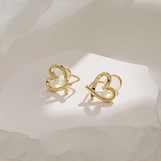 No Hurt Heart Ear Clip - Jewelry & Accessories - Earrings | EarReplaceable Jewelry