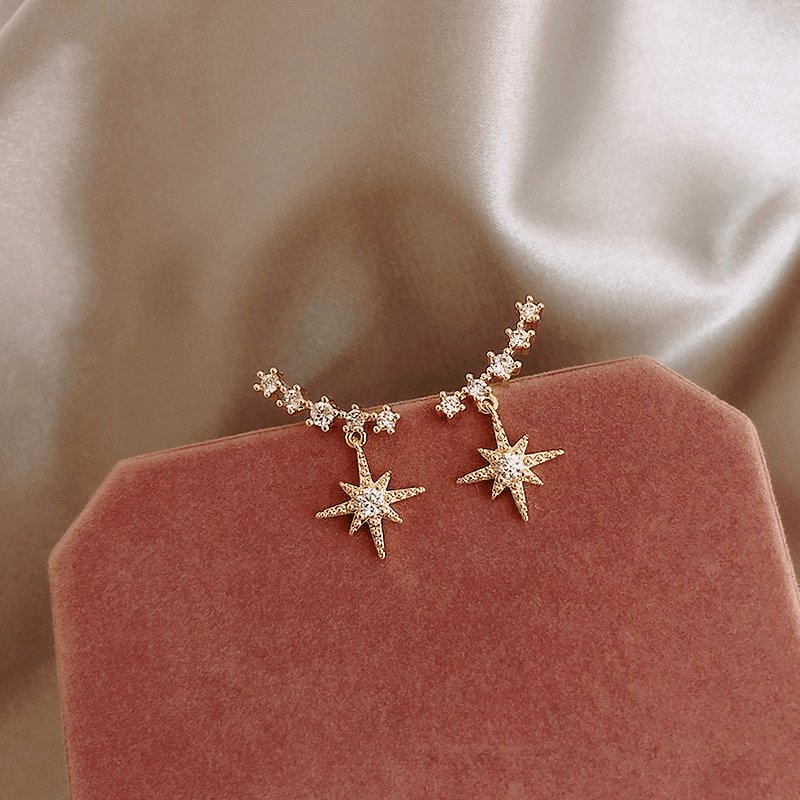 Star Gazer Ear Climbers - Jewelry & Accessories - Earrings | EarReplaceable Jewelry